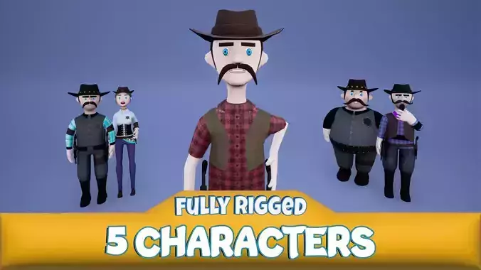 Texas Characters Pack