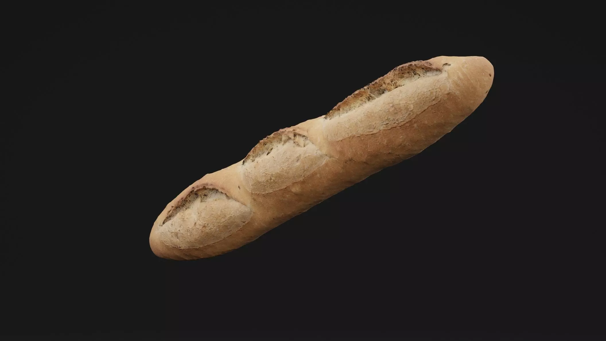 Realistic Bread 3D model_0