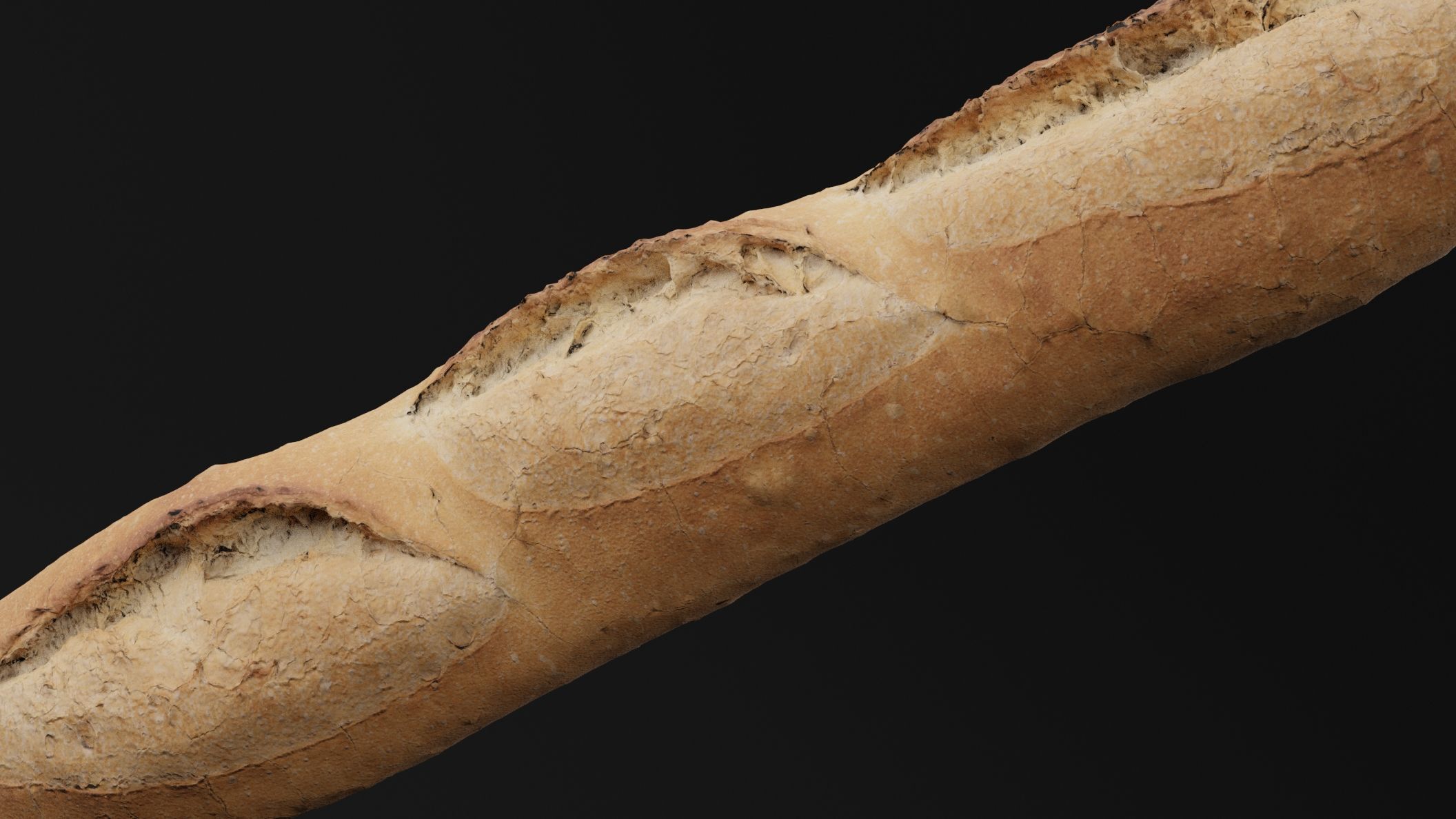 Realistic Bread 3D model_3