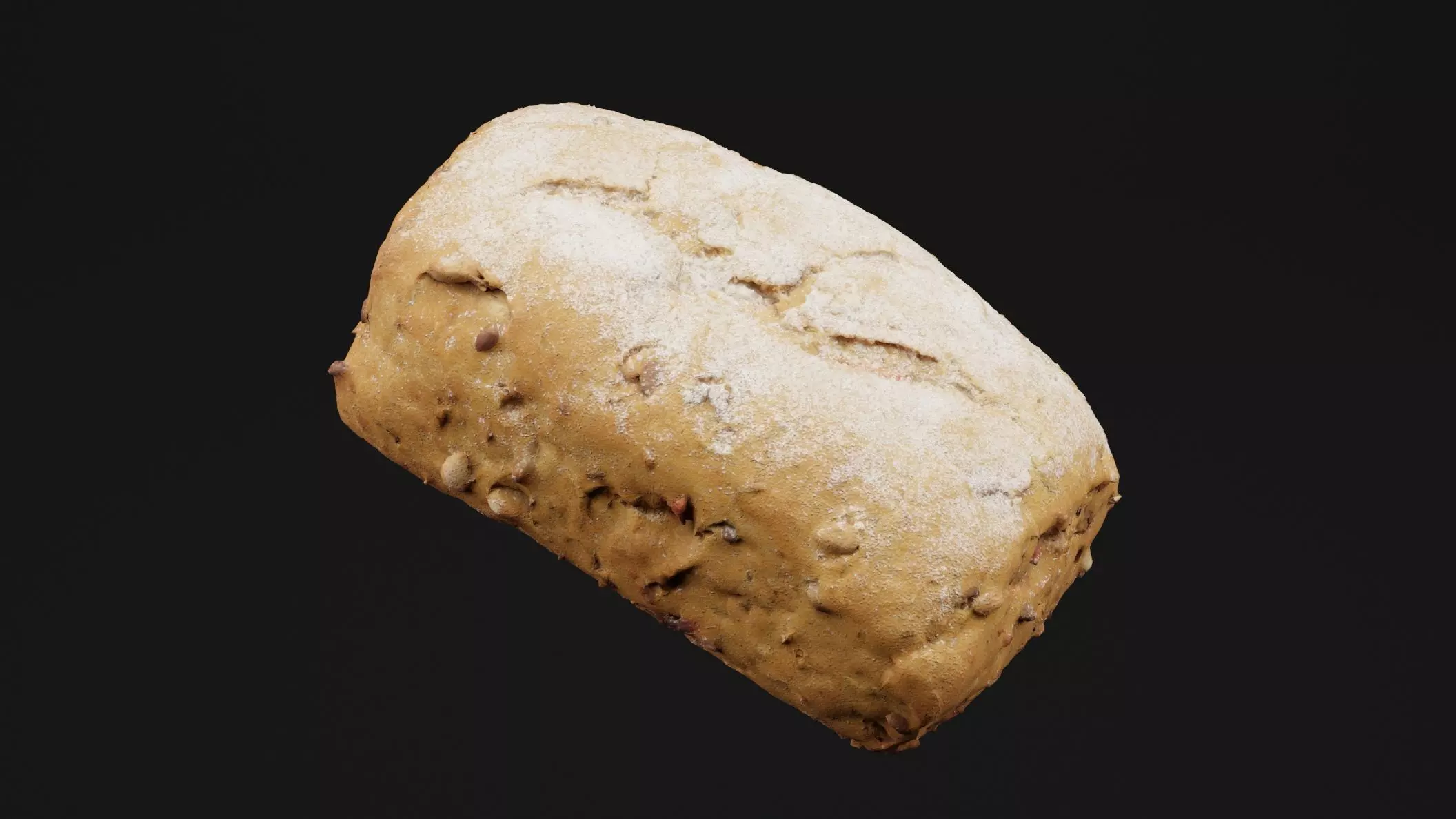 Realistic Bread 3D model_0