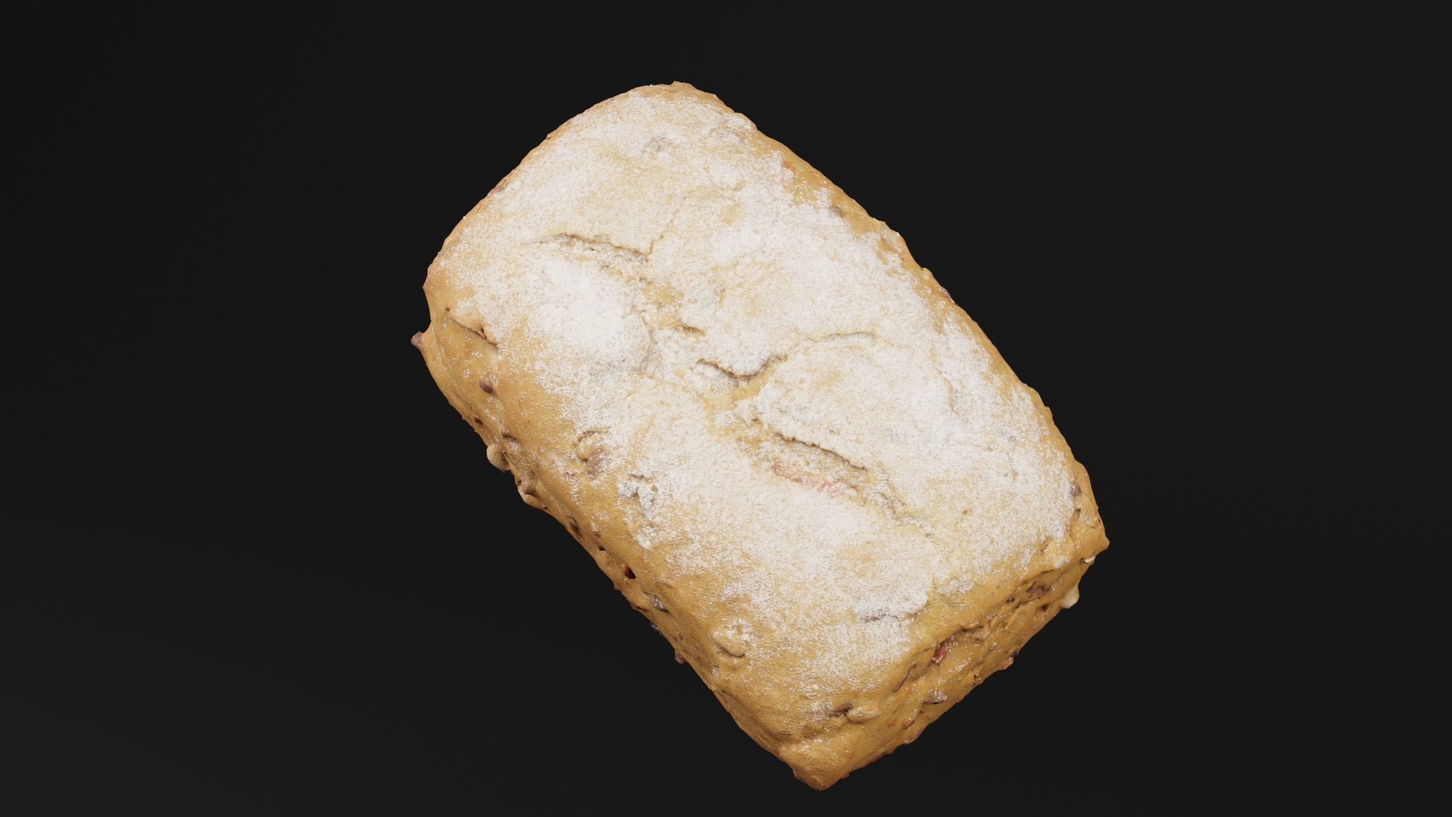 Realistic Bread 3D model_4