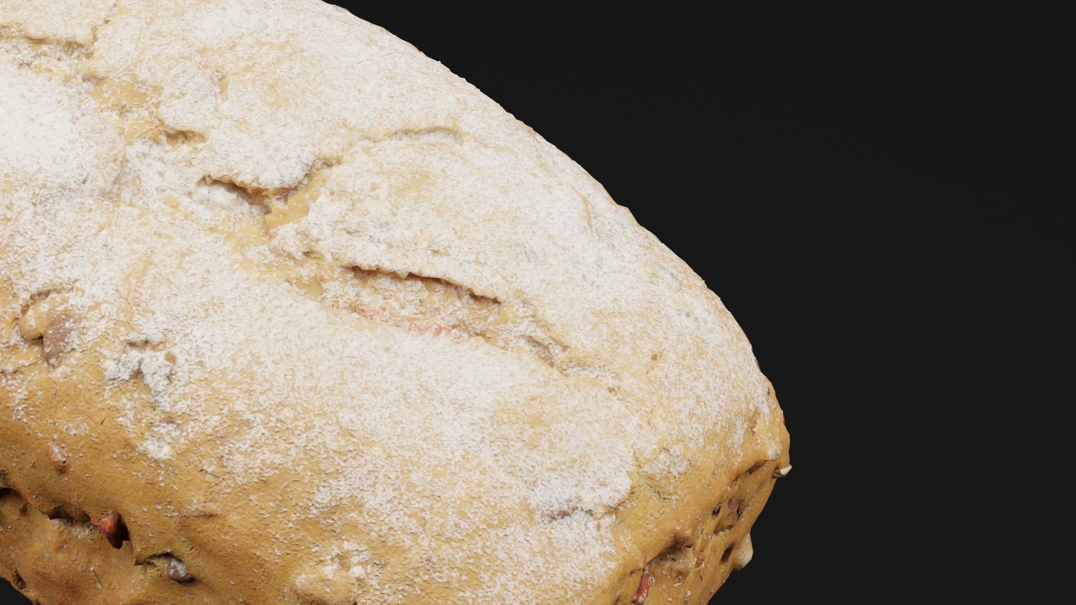 Realistic Bread 3D model_1