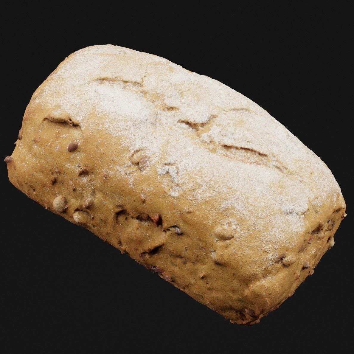 Realistic Bread 3D model_5
