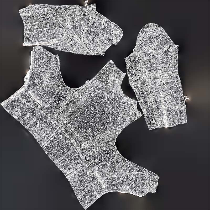 Peblum Leather Jacket Low-poly 3D model_14