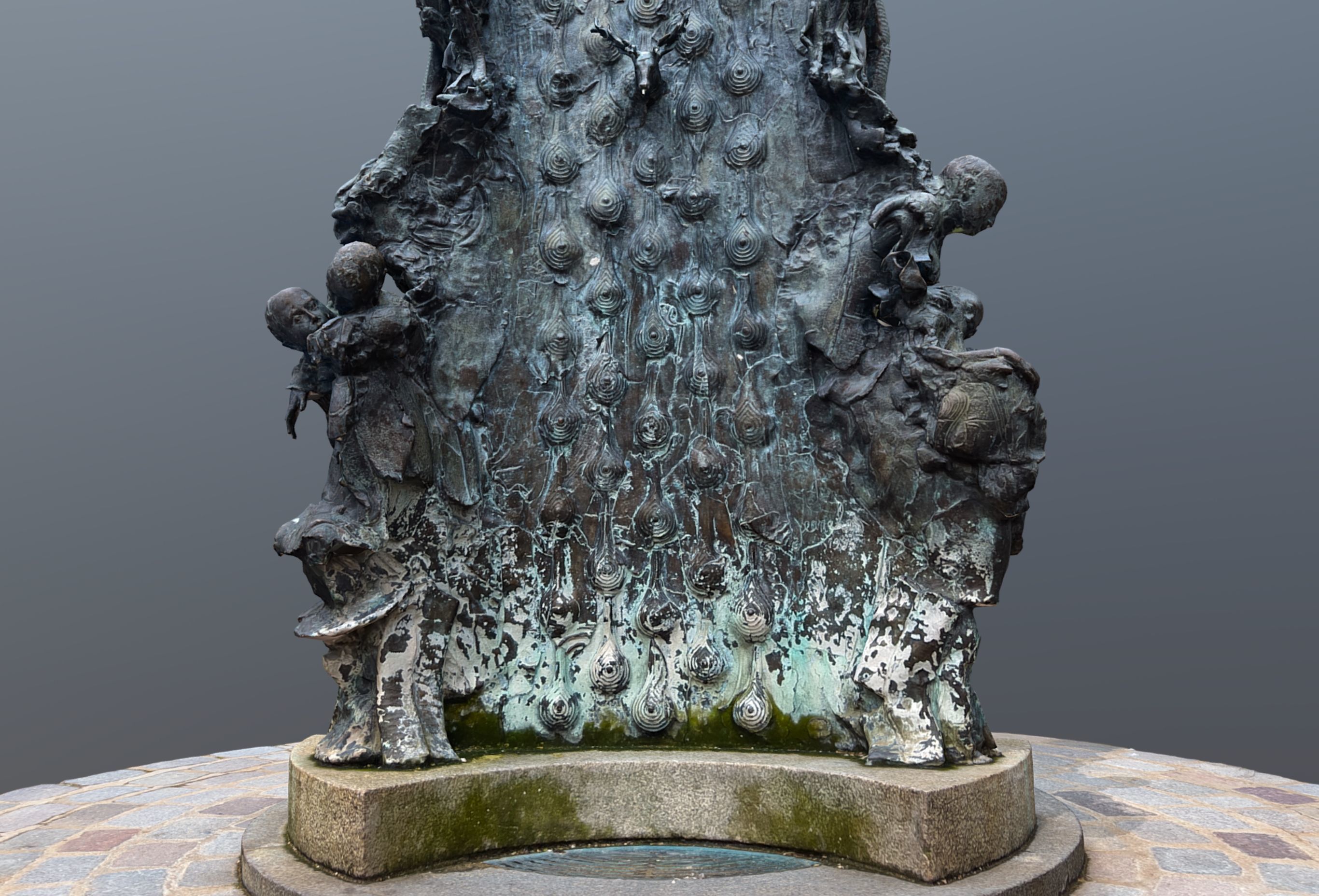 Foutain Saint Julien Le Pauvre 3D model_5