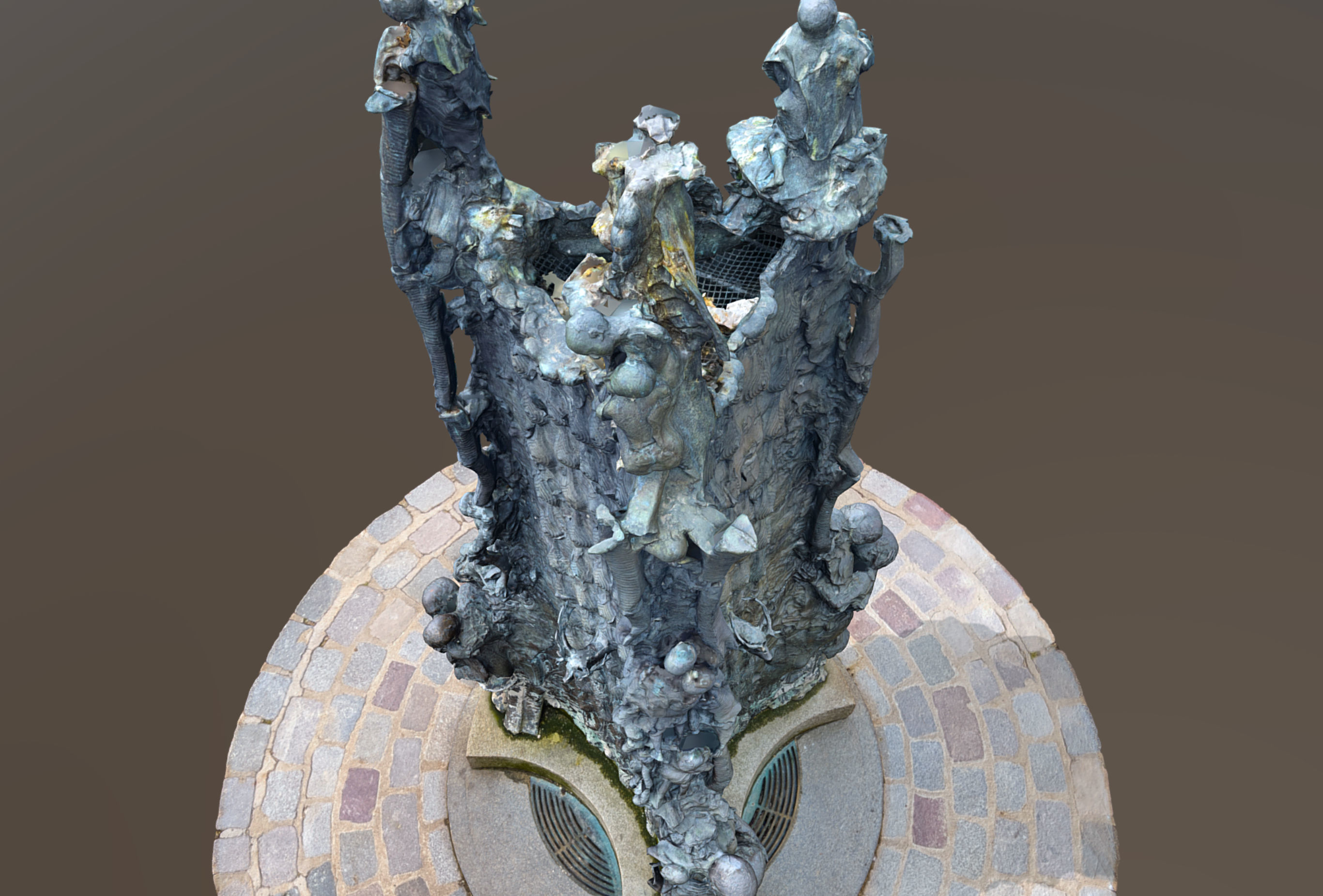 Foutain Saint Julien Le Pauvre 3D model_10