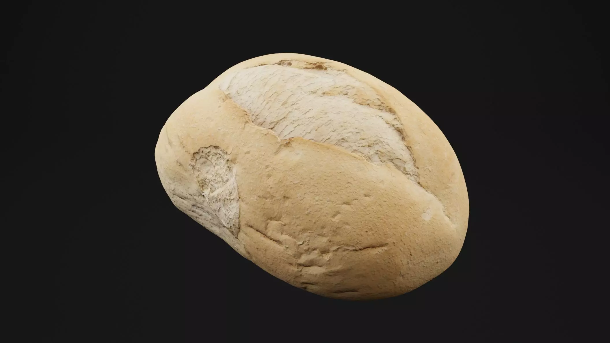 Realistic Bread 3D model_0