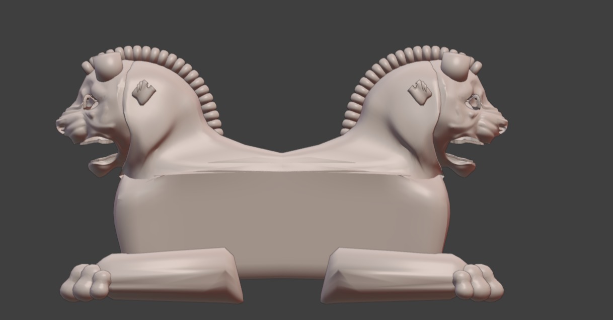 lionrak Low-poly 3D model_2