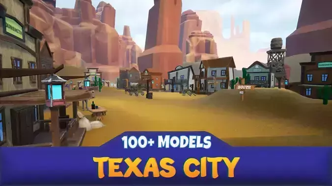 Wild West Texas Environment Pack