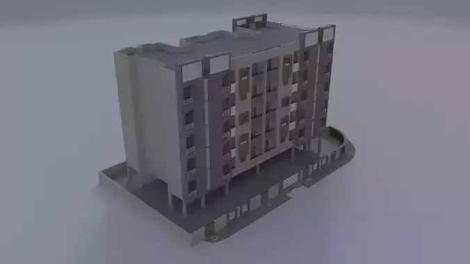 BuildingGenericA 3D model
