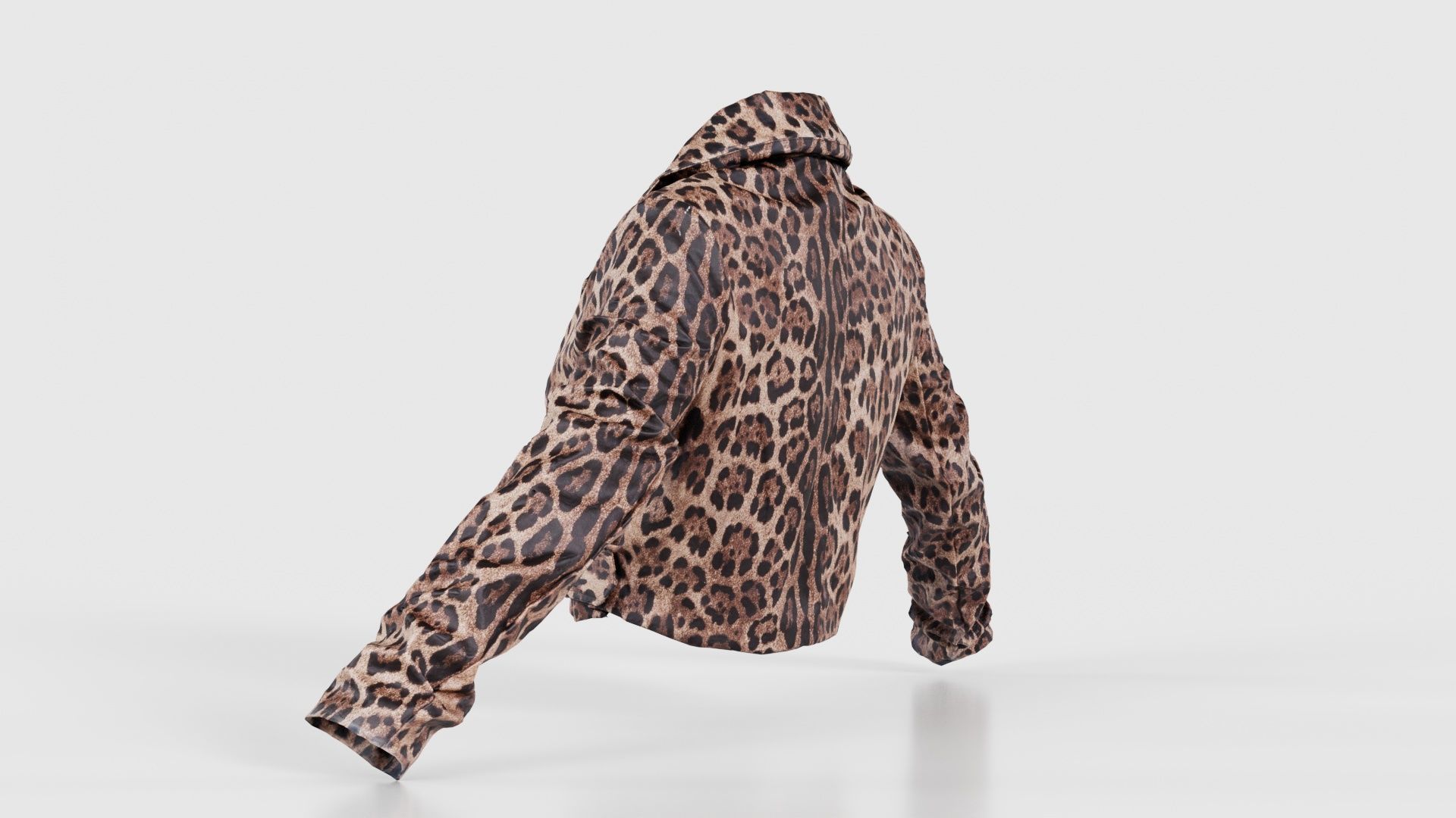 Shiny Tiger Jacket Low-poly 3D model_23