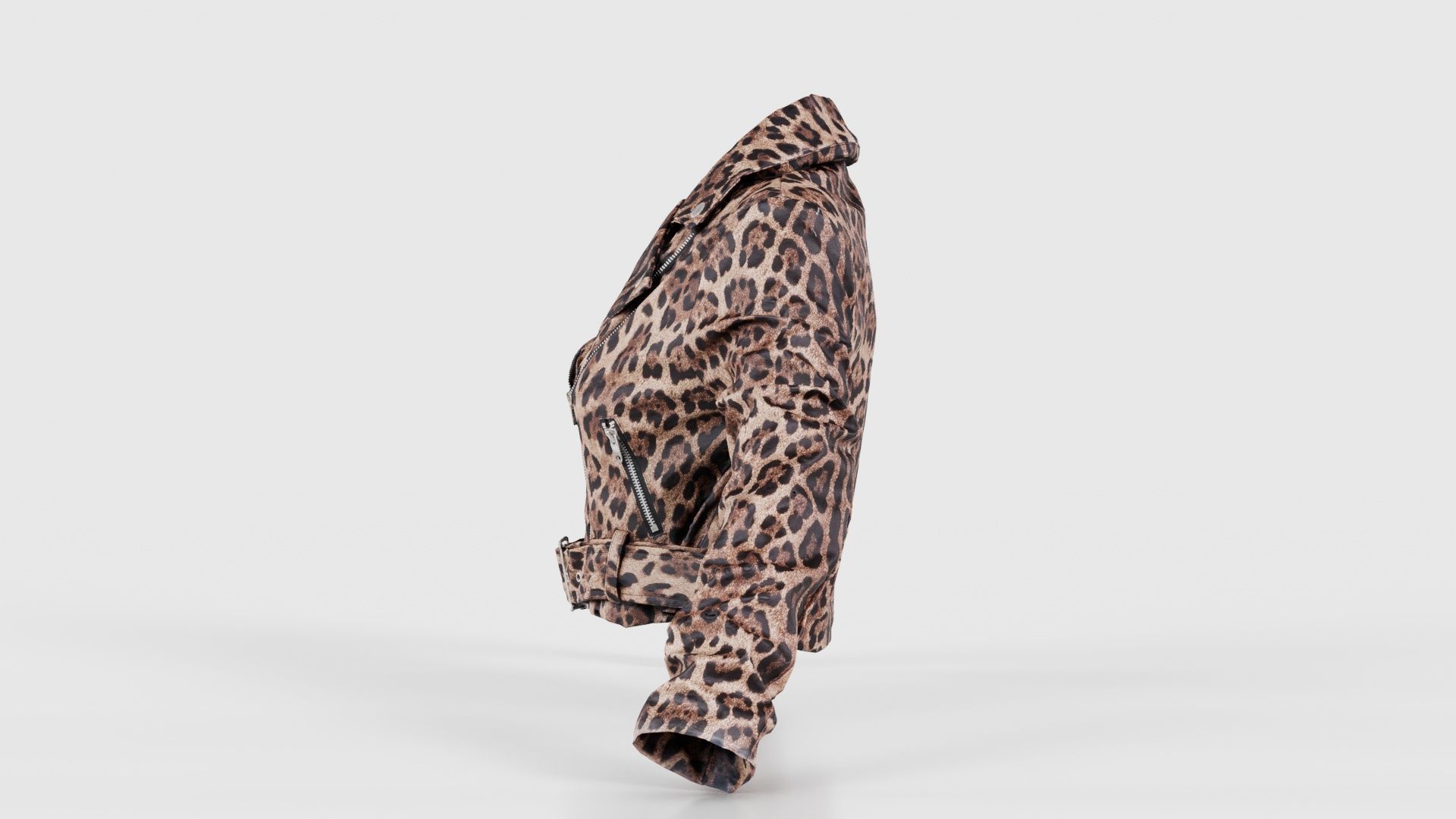 Shiny Tiger Jacket Low-poly 3D model_24
