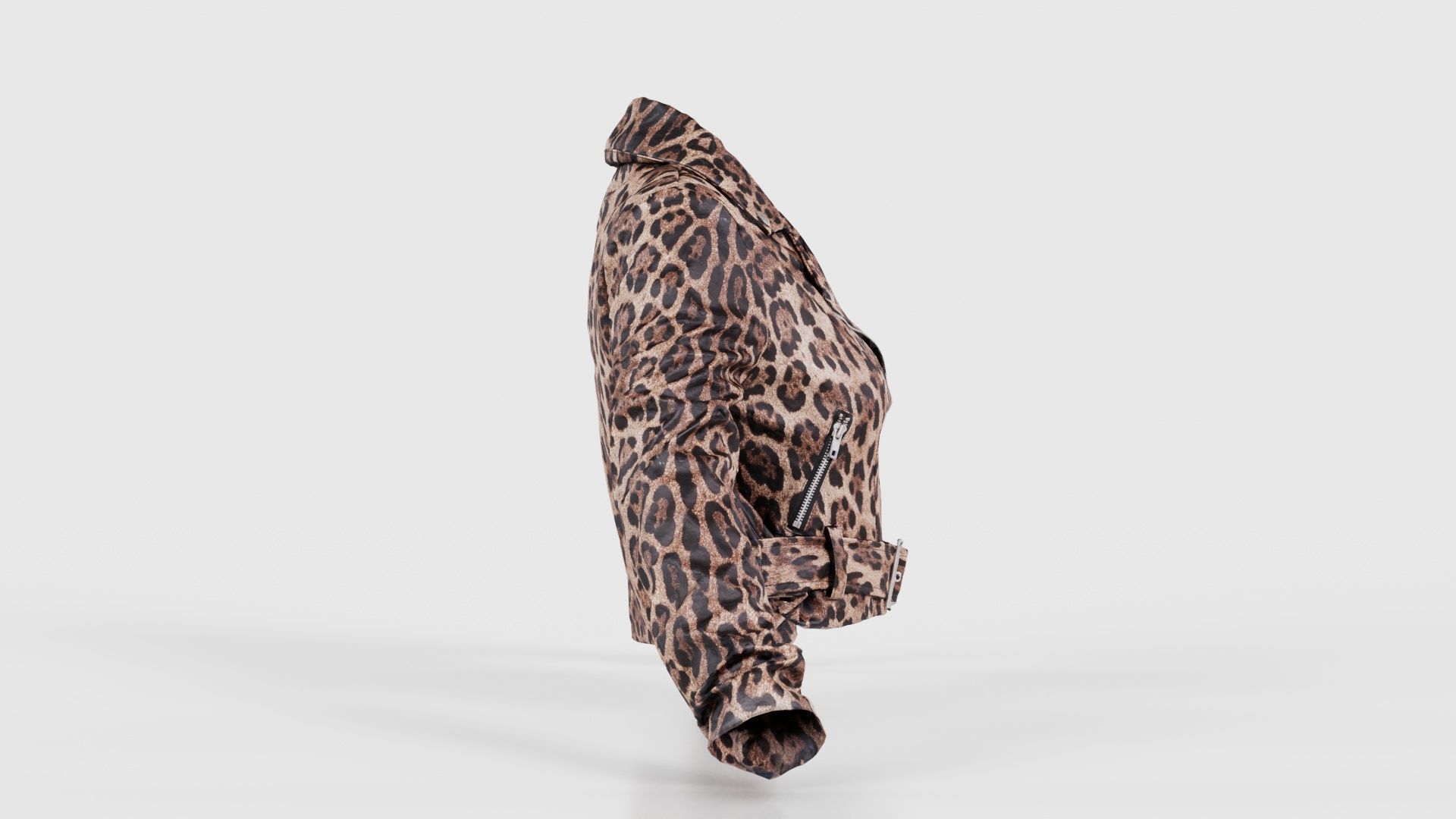 Shiny Tiger Jacket Low-poly 3D model_18