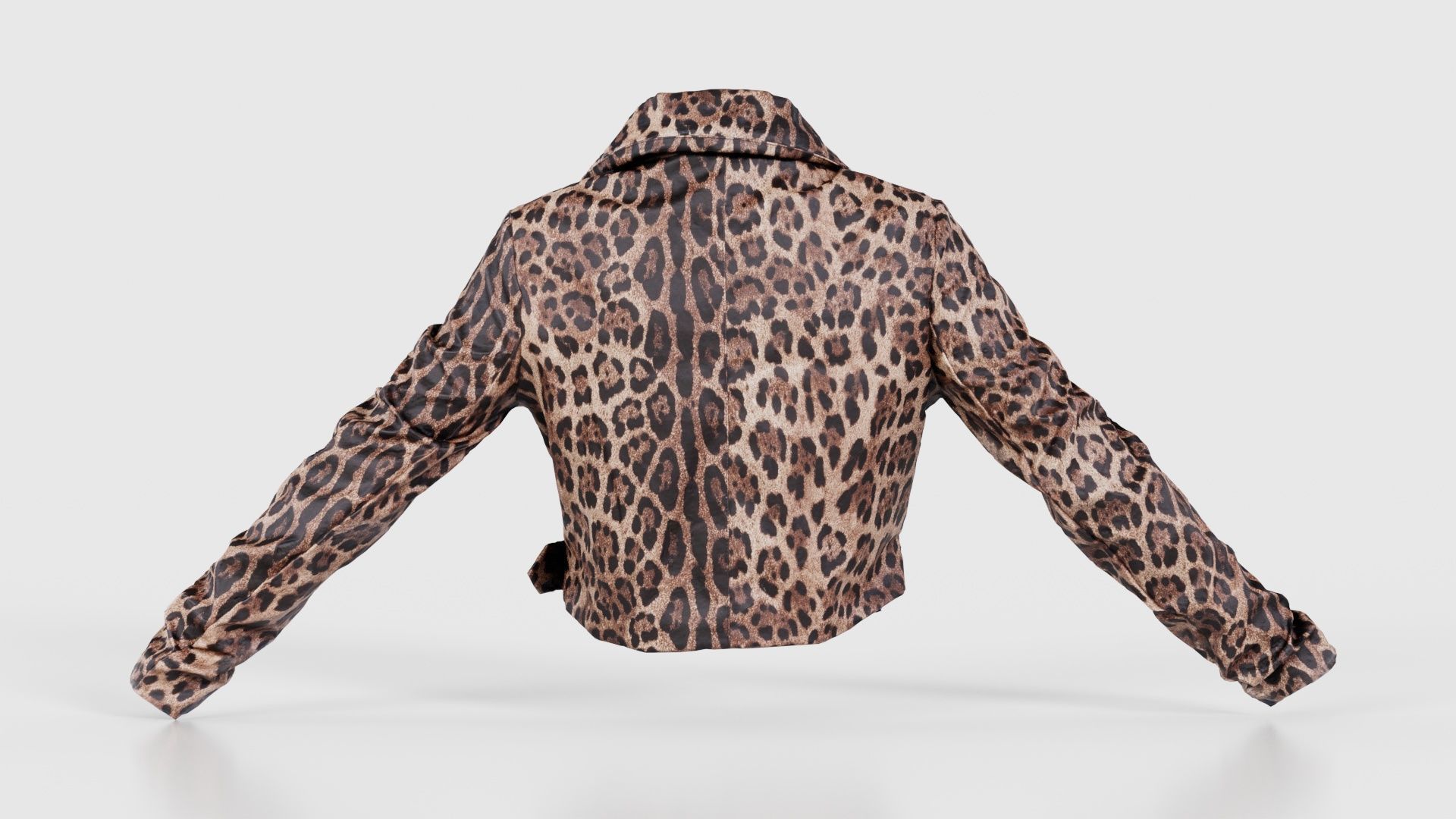 Shiny Tiger Jacket Low-poly 3D model_21