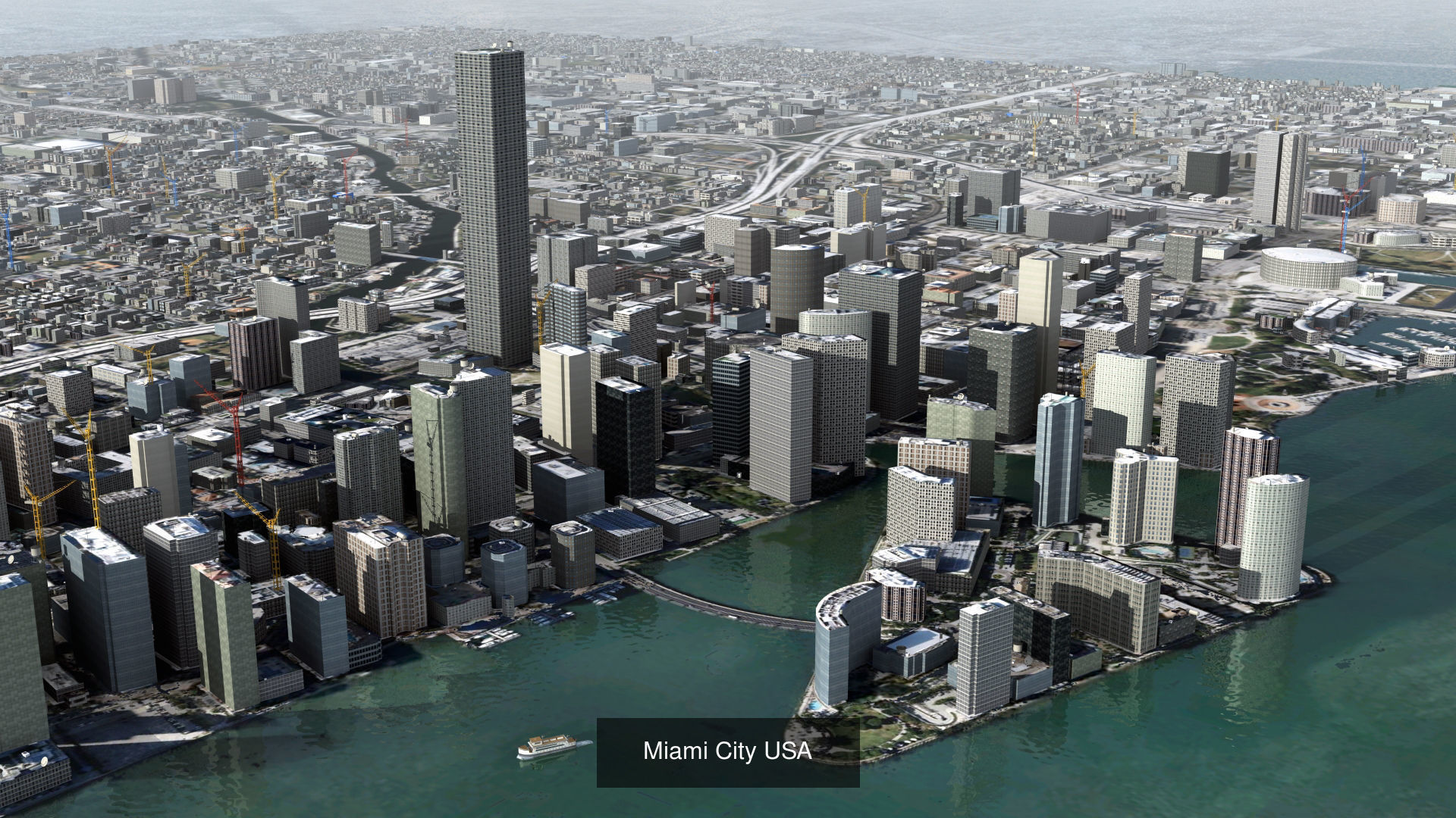 4 World Cities 3D Model Collection_3