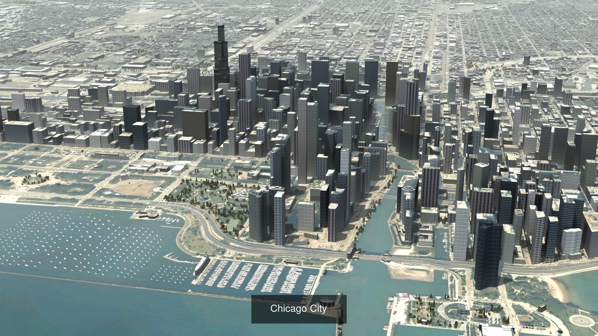 4 World Cities 3D Model Collection_2