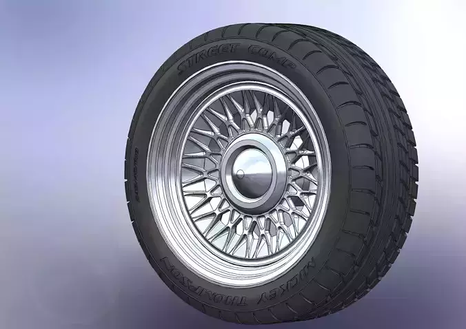 Custom wheels American Racing VF554 Eldo 18inch for scale model