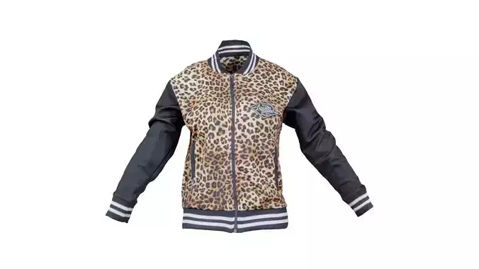 Tiger Print Jacket