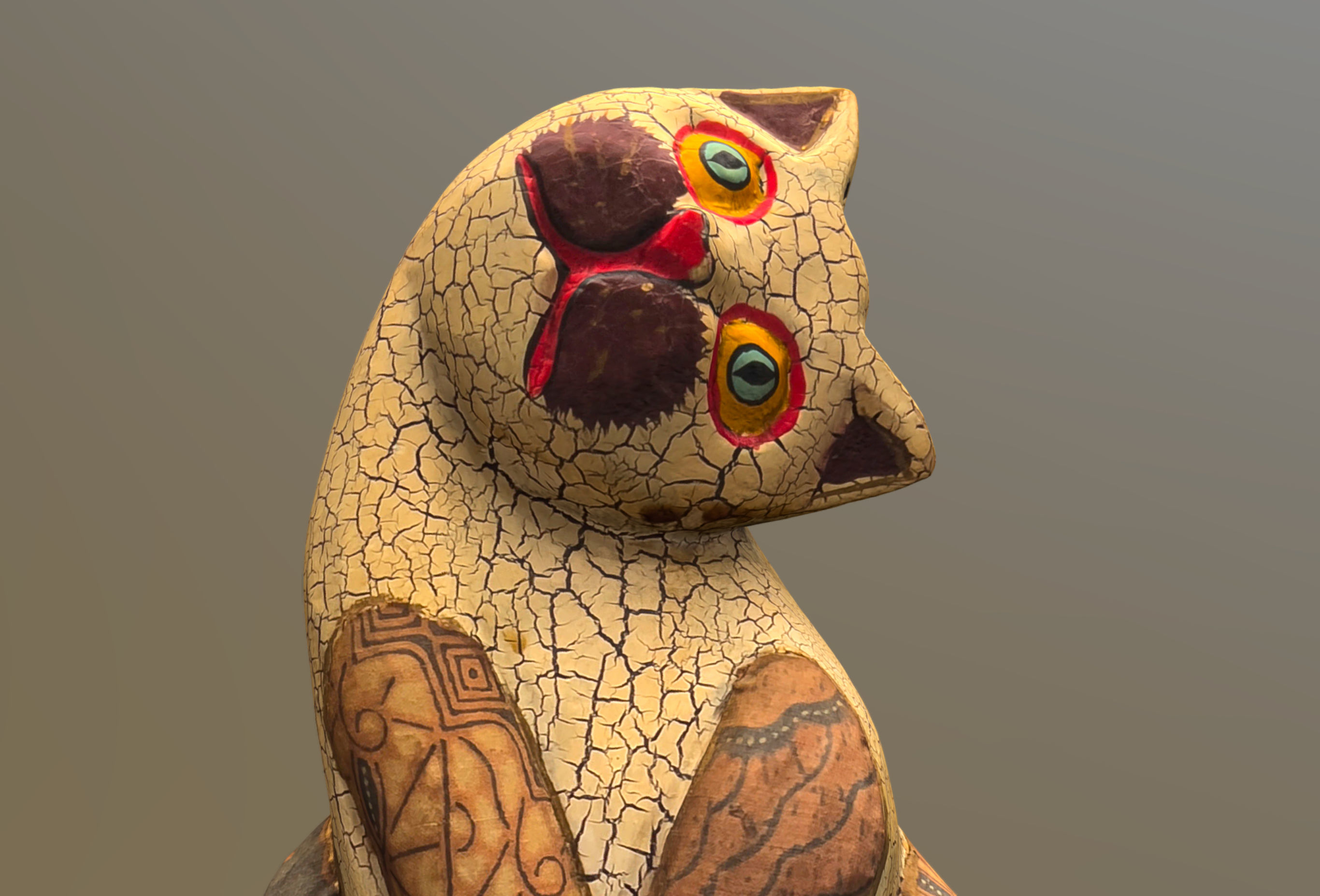 wooden cat 3D model_6