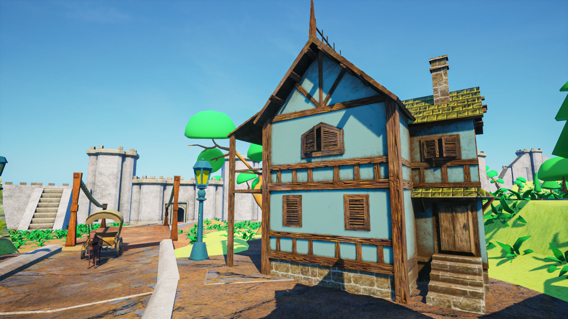 Middle Ages Historical Environment Pack 3D model_8