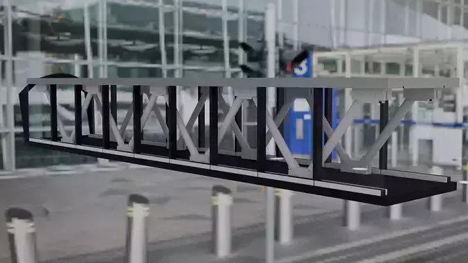 Airport gate