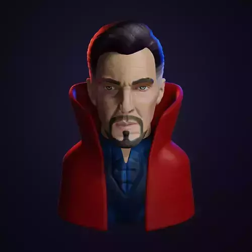 Dr Strange Head Sculpt 3D print model
