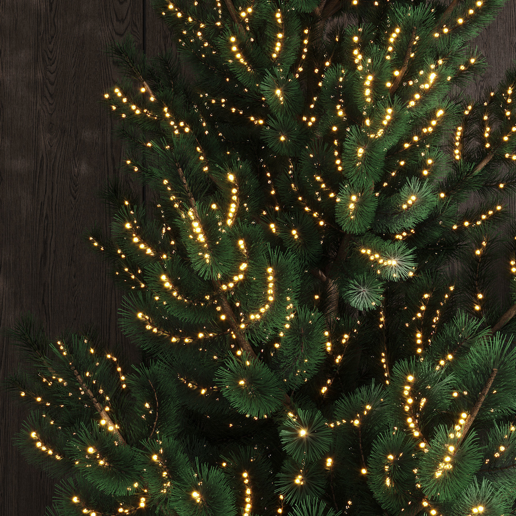 Christmas Decor - New Year Tree 3 3D model_2