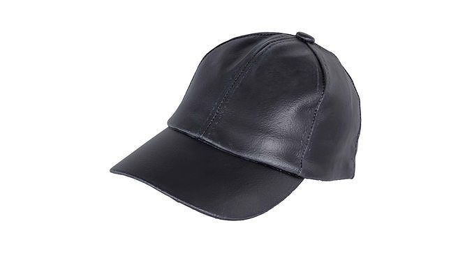 Patent Baseball Cap Low-poly 3D model