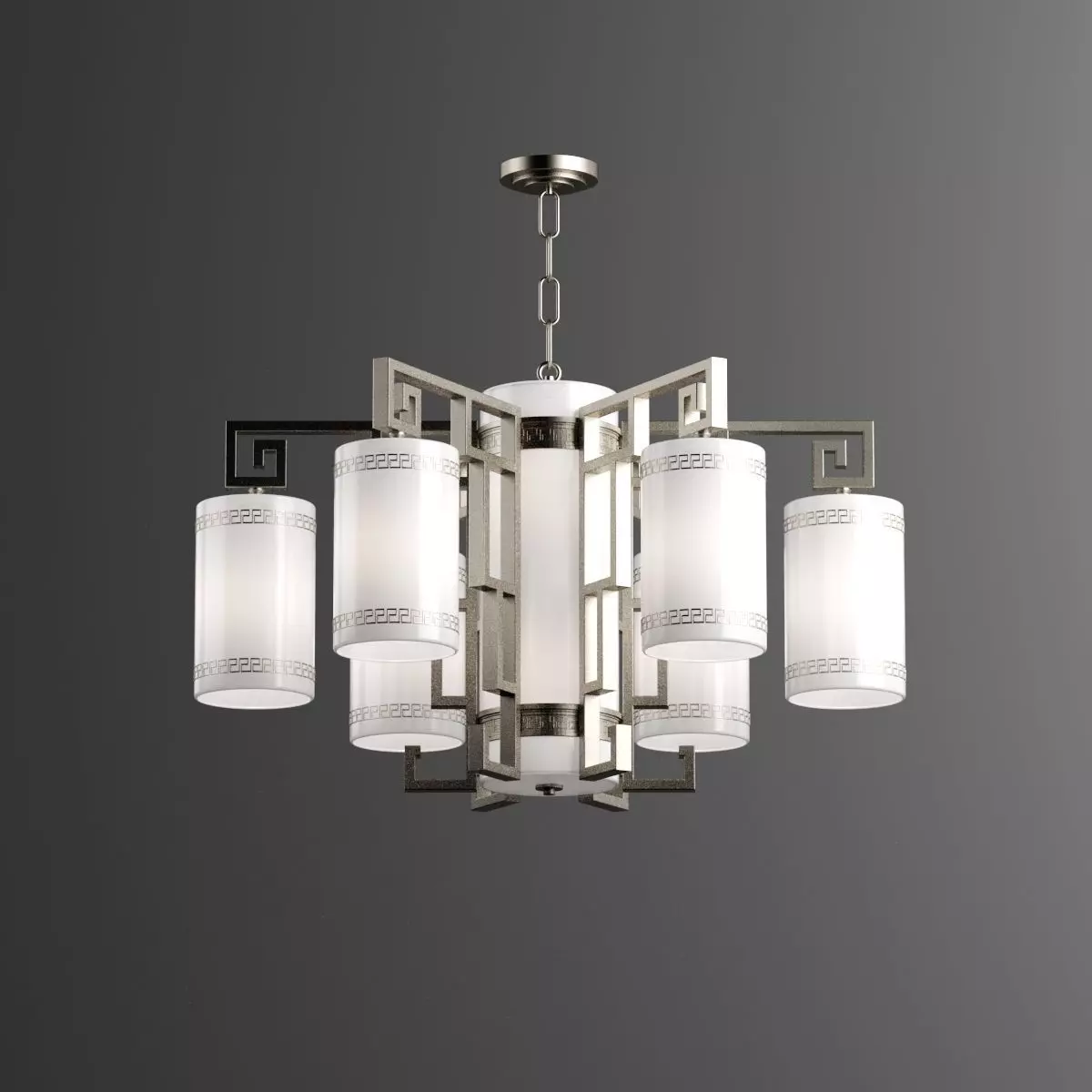 Ceiling light 3D model_0
