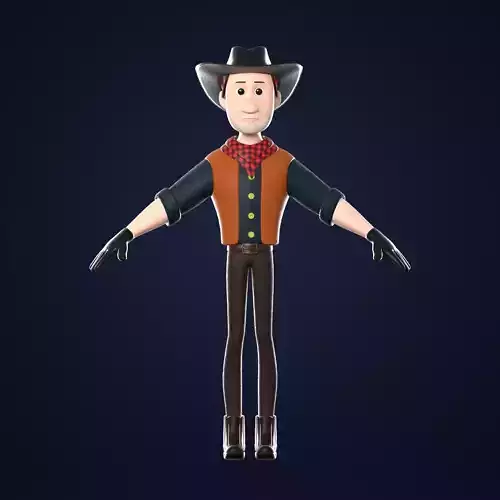 Cowboy Stylized 