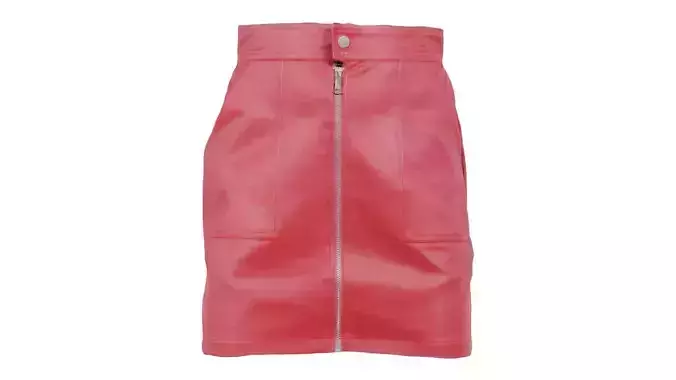 Leather Miniskirt