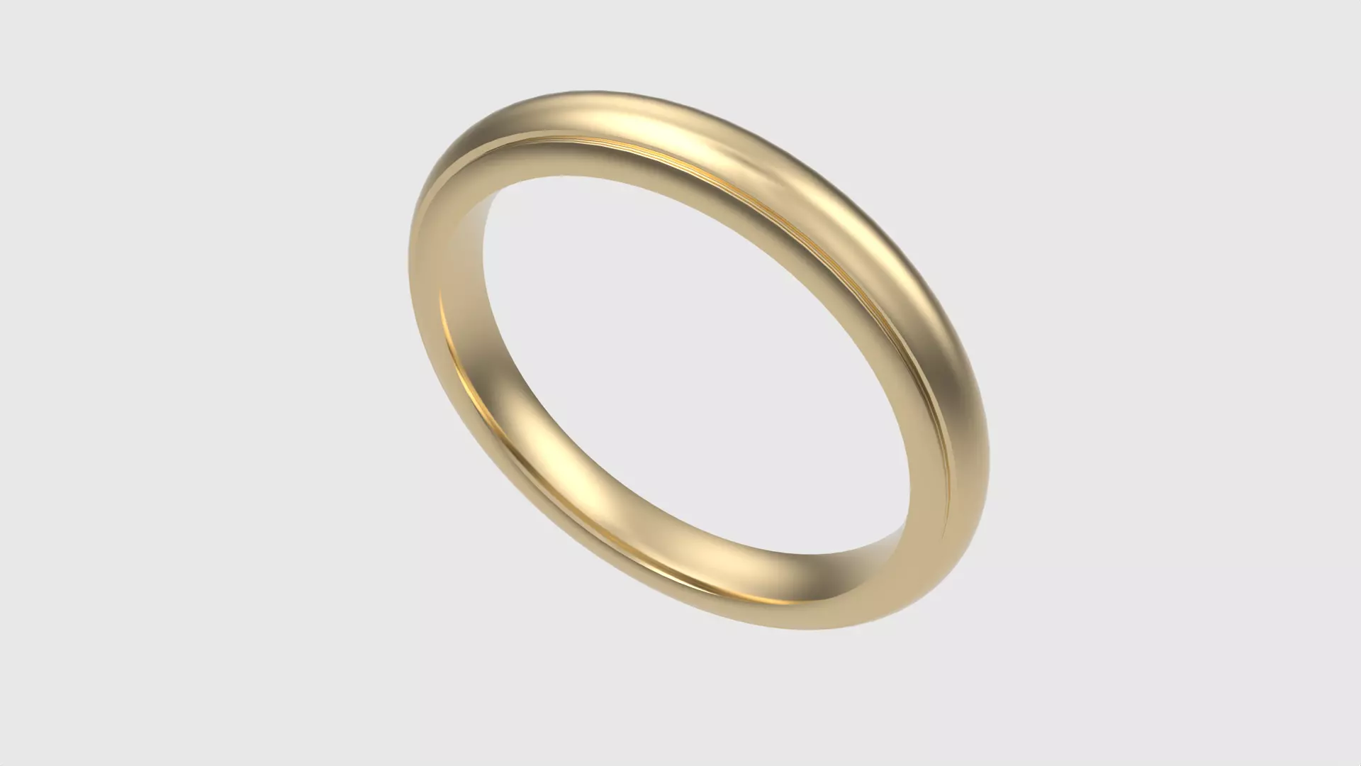 Timeless Classic Band Ring JDBCo 3D print model