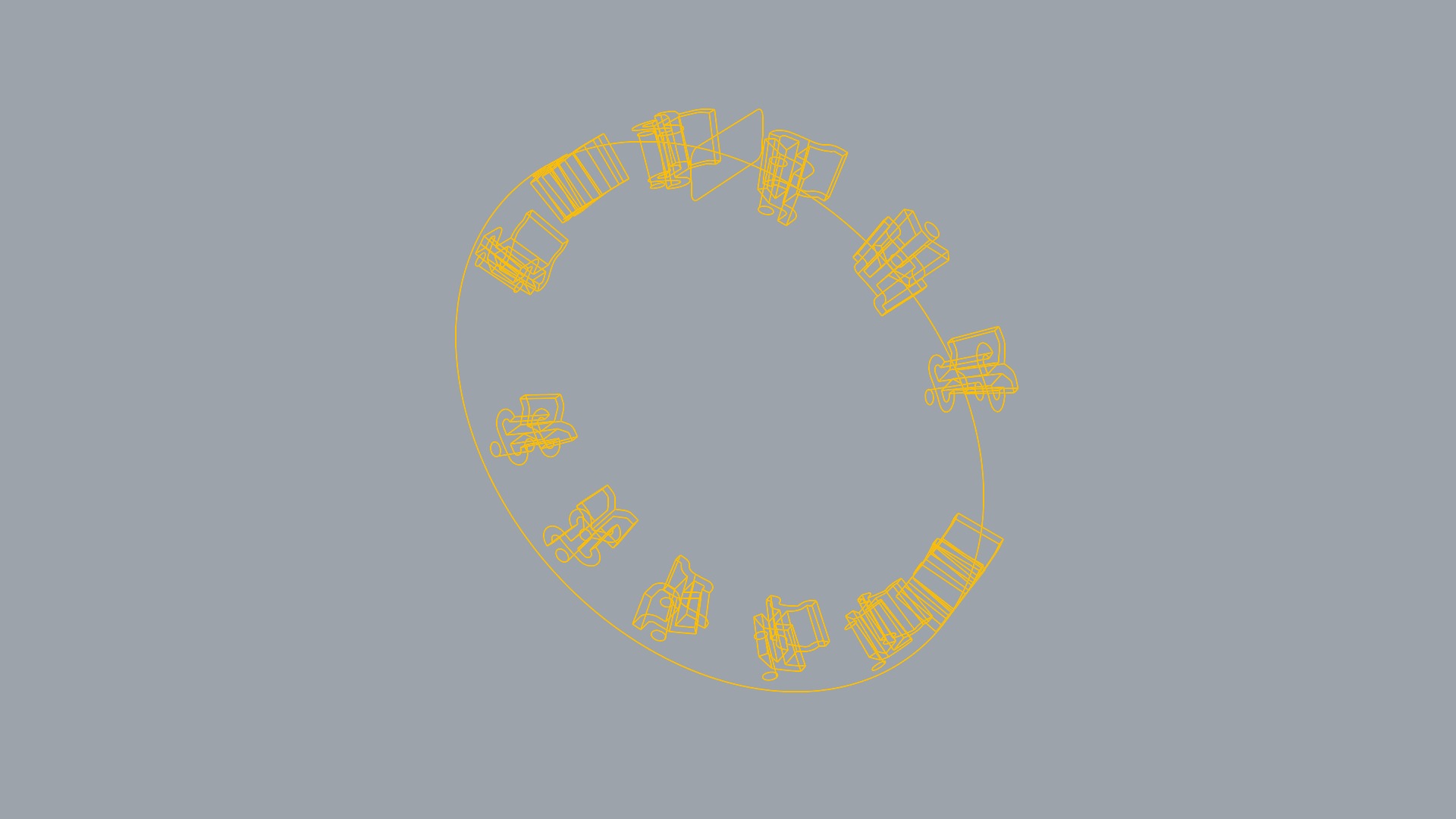 Dancing Men Cipher Ring JDBCo 3D print model_8