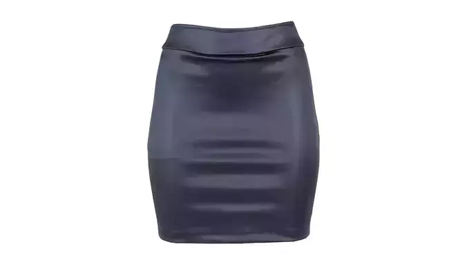 Leather Spanking Skirt