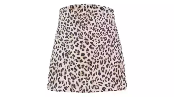 Leopard Print Sexy Skirt