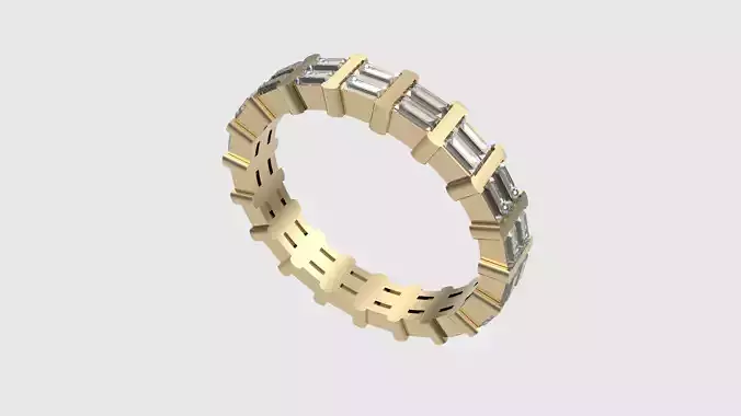 Baguette Eternity Band JDBCo