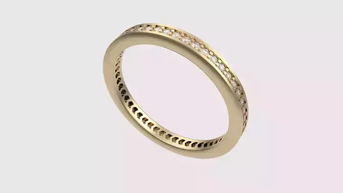 Classic Pave Eternity Ring JDBCo