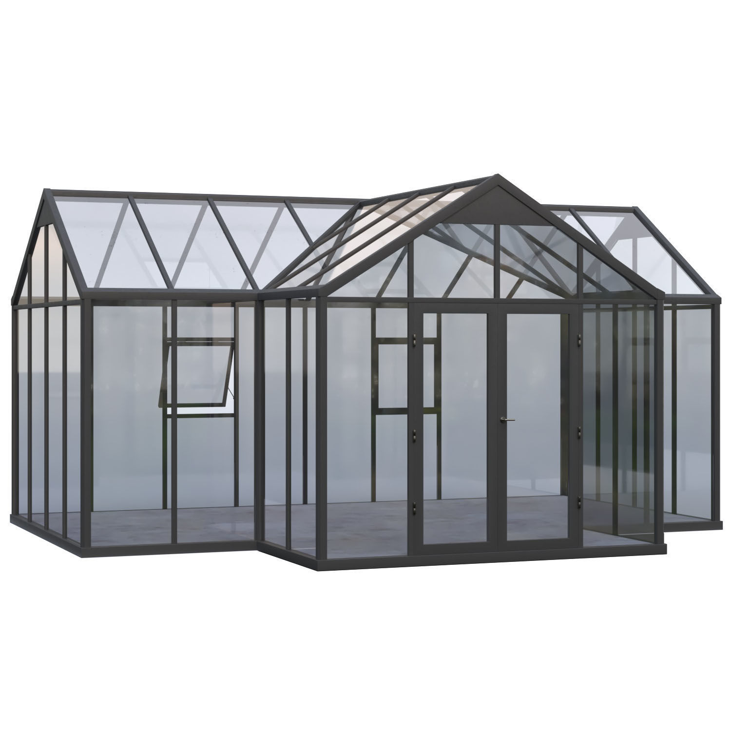 Winter Garden Set 3D Model Collection_10