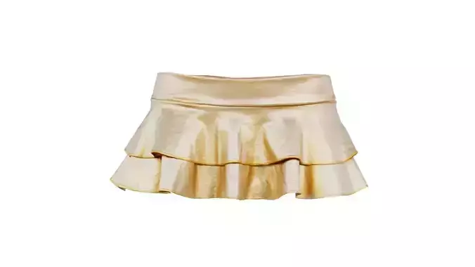 Metallic Dancer Skirt