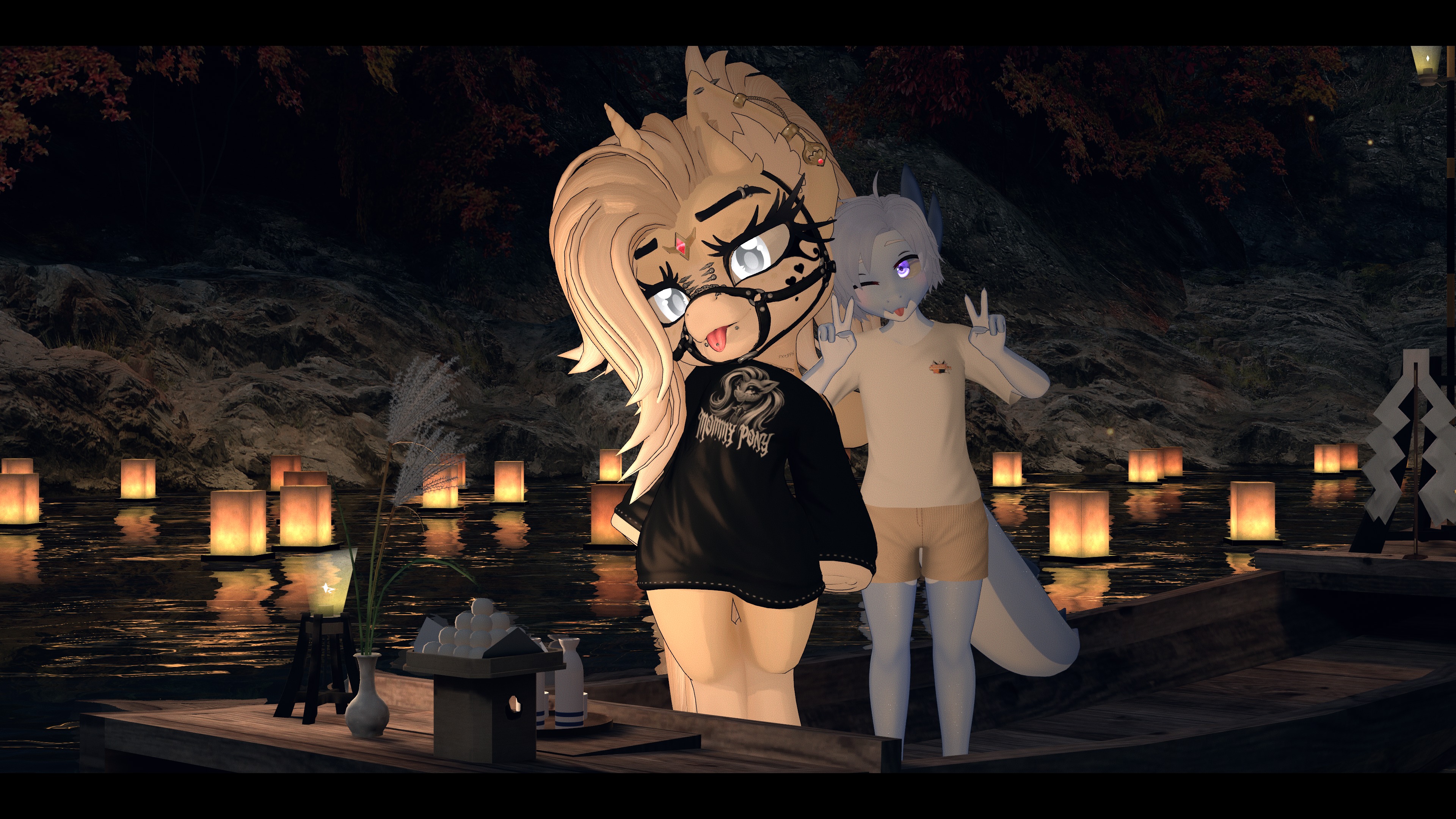 Aeverie Chibi Pony VRChat Avatar Low-poly 3D model_14