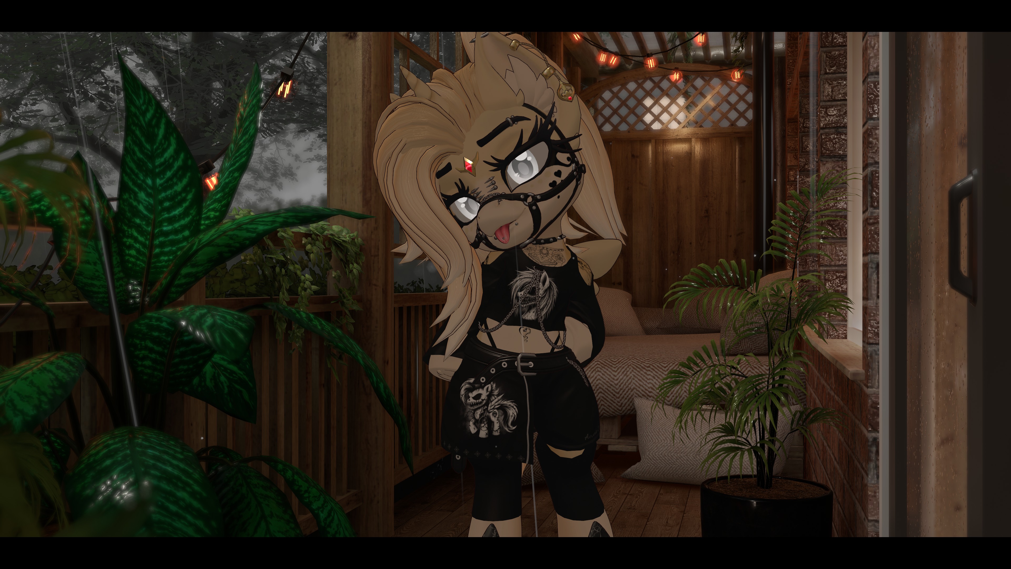 Aeverie Chibi Pony VRChat Avatar Low-poly 3D model_13