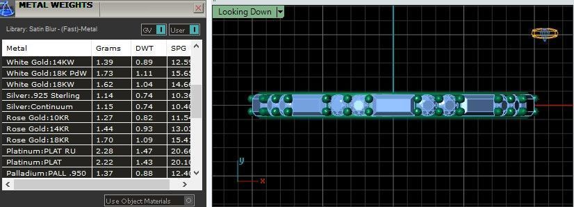 light weight Minimal diamond and budget ring 137-MW 3D print model_11