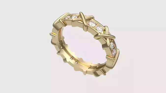 Intricate Infinity Loop Ring JDBCo