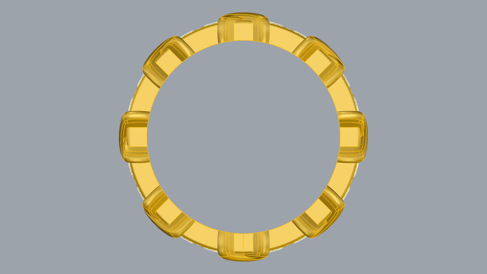 Intricate Infinity Loop Ring JDBCo 3D print model_9