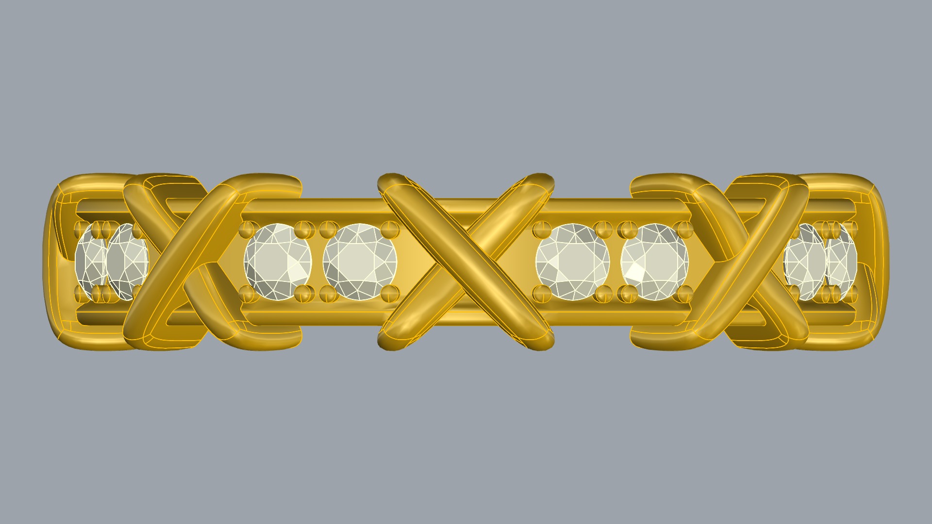 Intricate Infinity Loop Ring JDBCo 3D print model_13