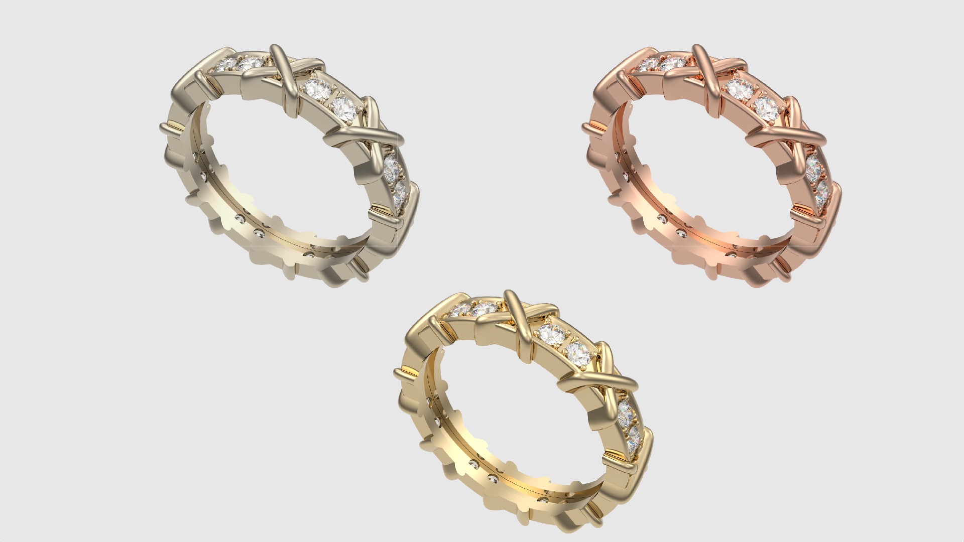 Intricate Infinity Loop Ring JDBCo 3D print model_2