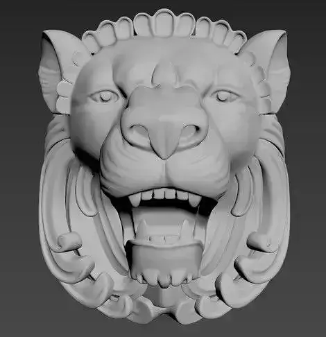 Lion 3D print
