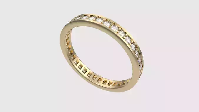Eternity Band with Pave Setting JDBCo