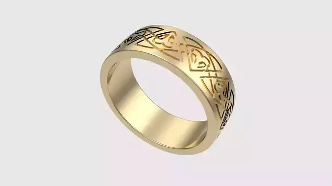 Elegant Celtic Knot Ring JDBCo