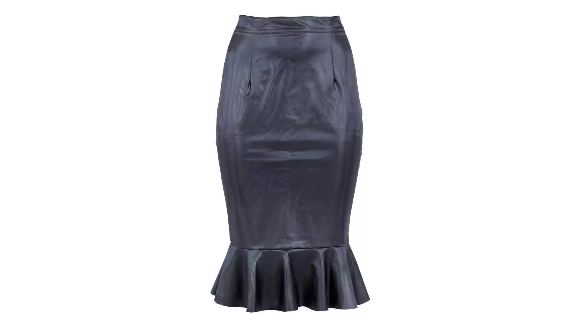 Vinyl Frills Pencil Skirt Low-poly 3D model